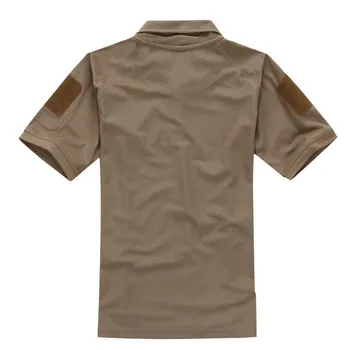 Vojenské Bežné Kamufláž krátky rukáv, topy, tričká Mužov Armády Taktické T Shirt Vojenské Camo Tábor Mens Rýchle suché muž, T Košele