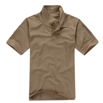 Vojenské Bežné Kamufláž krátky rukáv, topy, tričká Mužov Armády Taktické T Shirt Vojenské Camo Tábor Mens Rýchle suché muž, T Košele