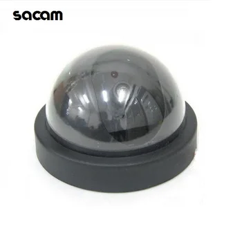 Vonkajšie Figuríny Falošný Bezpečnostné CCTV Dome Kamera Bývanie Blikajúce Červené LED Svetlo s Výstražné Upozornenie Zabezpečenia AA Batérie umelé návnady IČ Cam