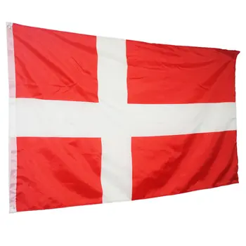 Vonkajšie lietanie vlajka dánskej vlajky Krytý Č Stožiar polyester Domáce dekorácie Vysokej Kvality