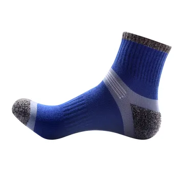 Vonkajšie pánske športové ponožky 70% bavlna turistika ponožky beh, futbal, Atletický Športové Ponožky