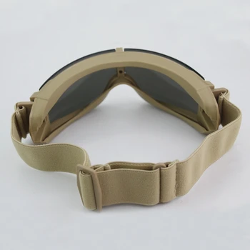 Vonkajšie Taktické X800 Okuliare, Anti-žaba Kempovanie Cyklistické Slnečné Okuliare UV Ochranný Muži Ženy Okuliare
