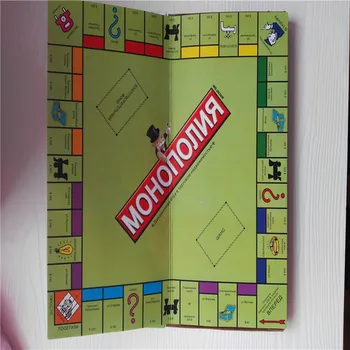 Vtipné ruskej Tycoon Hry Scrabble Dieťa Krížovka Rada Pravopis Hry Slovo Zodpovedajúce Anagrams SC-003