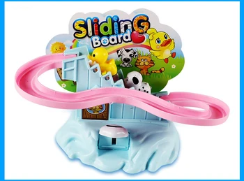 Vtipné schodov hračky Román kreatívne Hračky pre deti, mini roztomilý Zvierat List rotujúcich listov hračky brinquedos