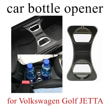 Vysoko kvalitné Auto Prenosné Pivo Pitnej Otvárač na Volkswagen pre Golf 5 6 Jetta 5 6 GLAXAY nehrdzavejúcej ocele