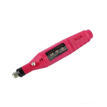 Vysoko Kvalitné Profesionálne Mini Elektrický Mlynček Leštenie Pero pre Manikúra Pedikúra Nail Rycí Nástroj pen (Pero) Stroj Kit Set