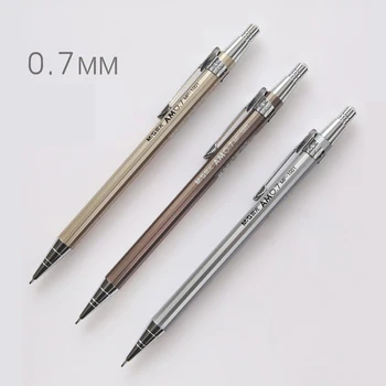 Vysoko Kvalitný Full Metal M&G Mechanické Ceruzky 0.5~0.7 mm Pre Profesionálne Maľovanie A Písanie Školské potreby Odoslať 1 Náplne