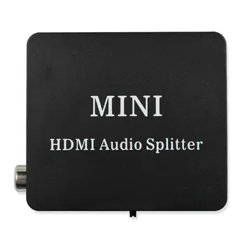 Vysoko Kvalitný HDMI / HDMI, Optický SPDIF Suppport 5.1 + RCA L/R Audio Video Converter Extractor Splitter Adaptér