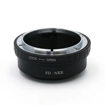 Vysoko Presné FD-NEX Pre Canon FD Objektívu A pre SONY NEX E Mount telo NEX3 NEX5 NEX-5N NEX7 NEX-C3 NEX-F3 NEX-5R NEX6-Black