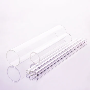 Vysoká borosilikátového skla trubka,Vonkajší priemer 15 mm,Plná dĺžka 200 mm/250 mm/300 mm,Vysokej teplote odolného skla trubice