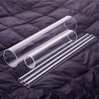 Vysoká borosilikátového skla trubka,Vonkajší priemer 15 mm,Plná dĺžka 200 mm/250 mm/300 mm,Vysokej teplote odolného skla trubice