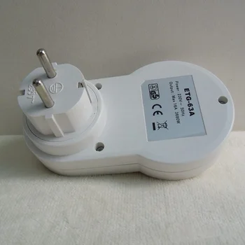 Vysoká kvalita 220v-230V plug-in spínač zásuvky digitálny časovač converter Energeticky úsporné programovateľné časovače temporizador EÚ Plug
