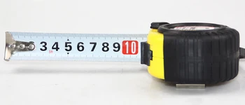 Vysoká kvalita 3 m / s 5 m / 7.5 m / 10 m, meracie pásky, oceľové pásky meracie pásky s ozdobná šnúrka na uniforme Ručné nástroje na meranie nástroja