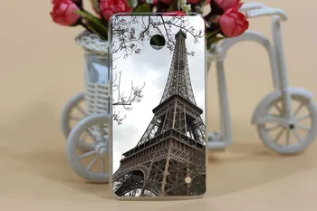 Vysoká Kvalita diy Maľovanie Eiffelova Veža Kryt Tvrdé plastové puzdro Pre Nokia Lumia 630 N630 Mobilný Telefón sa Vzťahuje Vzor Späť Prípadoch