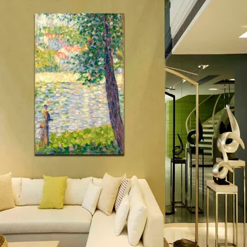Vysoká kvalita Handpainted Strom Krajiny olejomaľba Na Plátne Moderné Farebné Akryl-olejové Maľby Domova Wall Art Obrázok