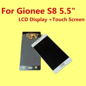 Vysoká Kvalita PRE Gionee S8 GN9011 LCD Displej +Dotykový Displej Digitalizátorom. Montáž Náhradné Príslušenstvo Pre Telefón MTK6755