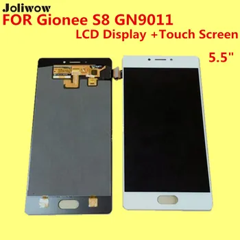 Vysoká Kvalita PRE Gionee S8 GN9011 LCD Displej +Dotykový Displej Digitalizátorom. Montáž Náhradné Príslušenstvo Pre Telefón MTK6755