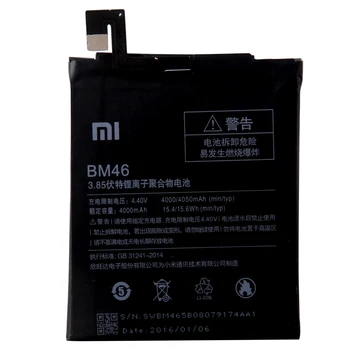 Vysoká Kvalita Pôvodného Zálohu, Pre Xiao BM46 Batérie Pre Xiao BM46 4000mAh Chytrý Mobilný Telefón