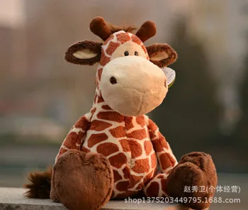 Vysoká kvalita,roztomilý kreslený žirafa plyšové hračky ,Vianočný darček h108