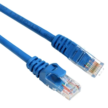 Vysoká Rýchlosť CAT 6A 8pin plné medené Ethernet Sieťový Patch Kábel RJ45 LAN Kábel 1/ 1.5/2/3/5/10/15/20m pre PC, Notebook Router