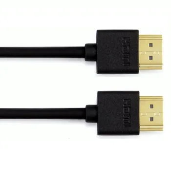 Vysoká rýchlosť Pozlátené Konektor Samec-Samec HDMI Kábel 15m 1.4 Verzia 1080p 3D pre HDTV XBOX PS3 čierna/modrá