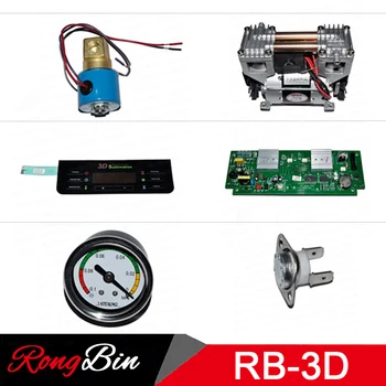 Vákuové Čerpadlo/Doska/Control Board/Pečenie Zásobník/Elektromagnetického Ventilu/Button/Zástrčka pre 3D Sublimačná Vákuové Stroje