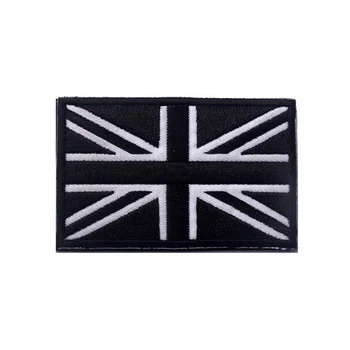 Výšivky škvrny na oblečení 5*8 cm Vlajka Anglicka škvrny šitie na oblečenie, tašky plastové umývateľný Národ záplaty