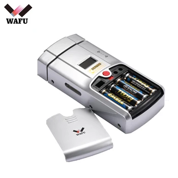 Wafu 2018 Nové Neviditeľné Elektronické Zámky Dverí Bezdrôtové Diaľkové Ovládanie Opeing S Dual Obvody Odomknutý Pre Home Security