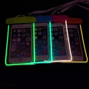 Wangcangli vodotesné puzdro pre telefón Samsung podvodné light box GALAXY NOTE 5 4 3 2 A5 A7 J5 J7 zadný kryt pre iPhone 6S 6sp