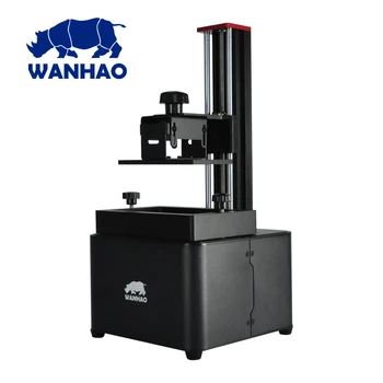 WANHAO D7 1.5 DLP UV živice 3D tlačiarne s červená škvrna, lepší vzhľad, lepšia kvalita, s 250 ml vzorky živice môžete vybrať farbu