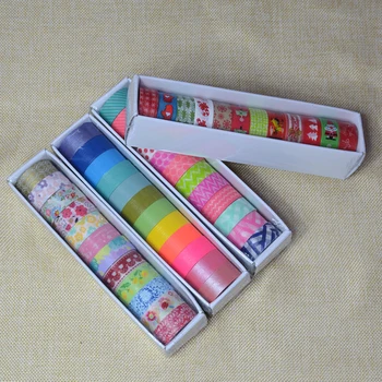 Washi pásky sada 12 ks školy nástroje papeleria fita adesiva maskovanie vianočné japonský scrapbooking kawaii dekoratívne papelaria