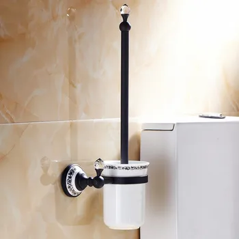 Wc Držiaky Na Stenu Kúpeľňové Doplnky Z Mosadze & Crystal Kúpeľňa Dekorácie Príslušenstva Kúpeľne Produkty 6304
