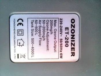 Weipro ET200 Ozónu ozonizer 200 mg môže pracovať s orp radič skimmer