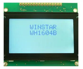 WH1604B WINSTAR 16*4 modul, ktorý je postavený v s ST7066 radič IC VATN LCD displej žlto-zelené podsvietenie nové a originálne
