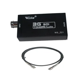 Wiistar HD 1080P 3G sdi na hdmi Prevodník&bnc kábel Podpora HD-SDI / 3G-SDI Signály sdi2hdmi sdi na hdmi doprava zadarmo