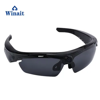 Winait HD 720P Mini Digital Video Camera slnečné Okuliare Mini DV Vzdialenejších Kontroly Športové slnečné Okuliare ping