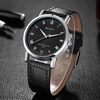WLISTH pánske quartz hodinky top slávnej značky módne luxusné pánske hodinky najlepšie dovolenku dar relogio mužov Homme Montre