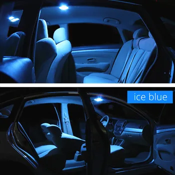 WLJH 12x Canbus bez Chýb Dome Mapu Márnosť Zrkadlá Rukavice Box batožinového priestoru Blub, Interiérové LED Svetlo Balík Pre Audi A3 8P S3 2004 - 2013