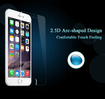 WolfRule 2 Kusy Pre iphone 6s Screen Protector Tvrdeného Skla Pre Apple iphone 6 6S Ochranná Fólia Pre iphone 6 Skla