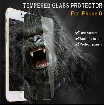 WolfRule 2 Kusy Pre iphone 6s Screen Protector Tvrdeného Skla Pre Apple iphone 6 6S Ochranná Fólia Pre iphone 6 Skla