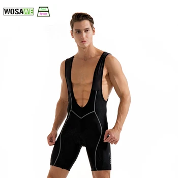 WOSAWE na Koni Sport Vest pánske Cyklistické Oblečenie Požičovňa Popruhy Športové oblečenie, Cyklistické Šortky Podbradník 3D Čalúnená Traky Nohavice