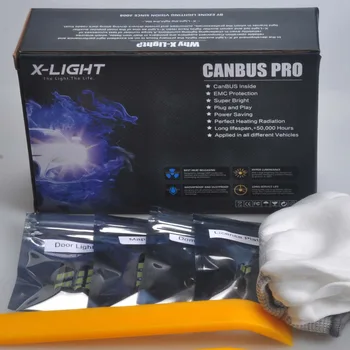 X-LIGHT 14pcs Canbus Pro Xenon Biela Prémiové LED Dome Mapu Interiéru Svetlo Kompletná sada pre BMW X1 E84 S Inštaláciou Nástroje