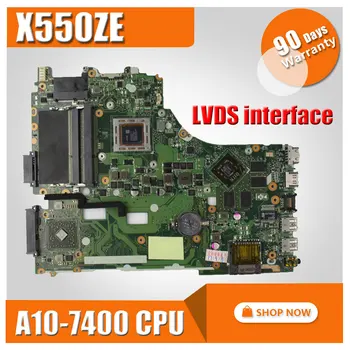 X550ZE Pre ASUS VM590Z X550ZE K555Z A555Z X555Z K550Z doske X550ZE doske A10-7400cpu LVDS rozhranie PM Testované