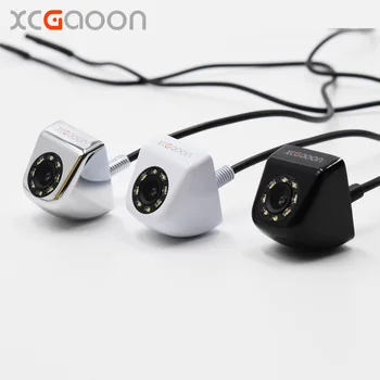 XCGaoon CCD Auto parkovacia Kamera Vodotesný ( IP67 ) Široký Uhol 8 LED pre Nočné Videnie Auto Backup Fotoaparát Parkovanie Pomoc