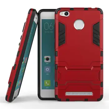 Xiao Redmi 3S Pro Prípade 5.0 inch Vojenské 2v1 Brnenie Zadný Kryt puzdro Pre Xiao Redmi 3s 3 S Pro Prime Ochranné Telefón Prípade