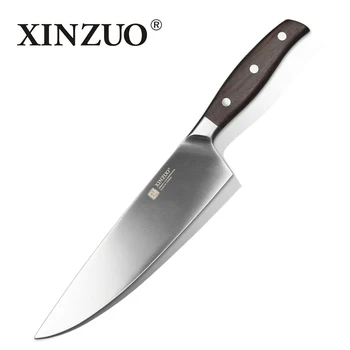 XINZUO 8 palcový kuchár nôž Nemecko ocele kuchyni nôž a sekáčik a nôž rastlinné/melón nôž rosewood kuchynský nástroj doprava zadarmo