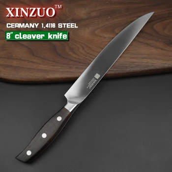 XINZUO 8 palcový sashimi nôž nemeckých ocele kuchyni nôž a sekáčik a nôž sushi nôž rosewood rukoväť kuchynský nástroj doprava zadarmo