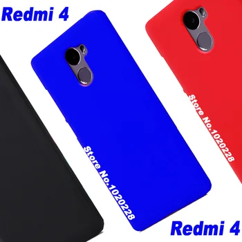 Xiomi Xiao Redmi 4 puzdro plastové Nový Pevný pc prípad pre Xiao Redmi 4 Standard Edition prípade Vysoko kvalitné PC Xiao Redmi4