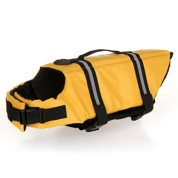 XS-XL Nový Dizajn Psa Zachrániť Život Bunda Bezpečnosti Oblečenie Život Vesta Von Šetrič Plávanie Preserver Psie Oblečenie, Plavky