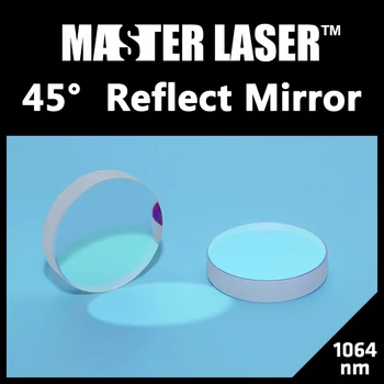 YAG Laser Rezanie Stroj 45 Stupeň Odráža Zrkadlo Červený Lúč Reflektora Zrkadlo